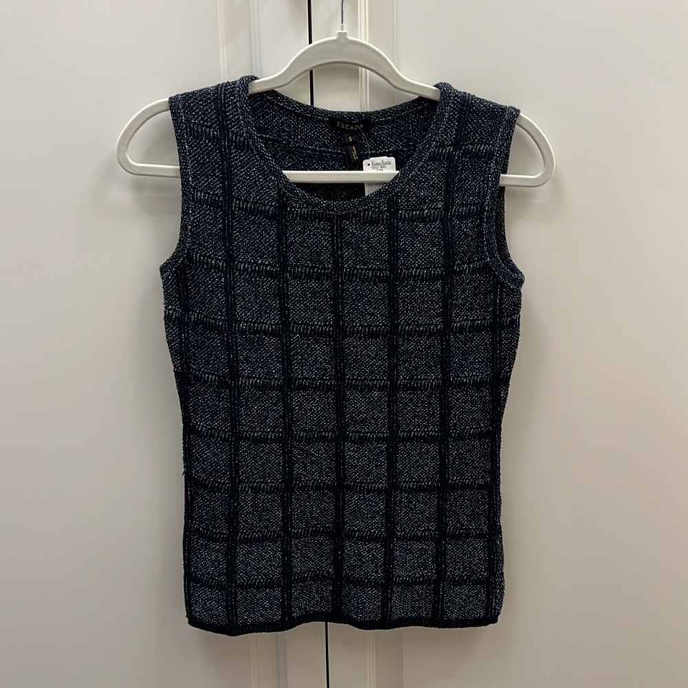 Escada Tank Top Blouse Sweater